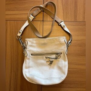 B. Makowsky Leather Crossbody Bag